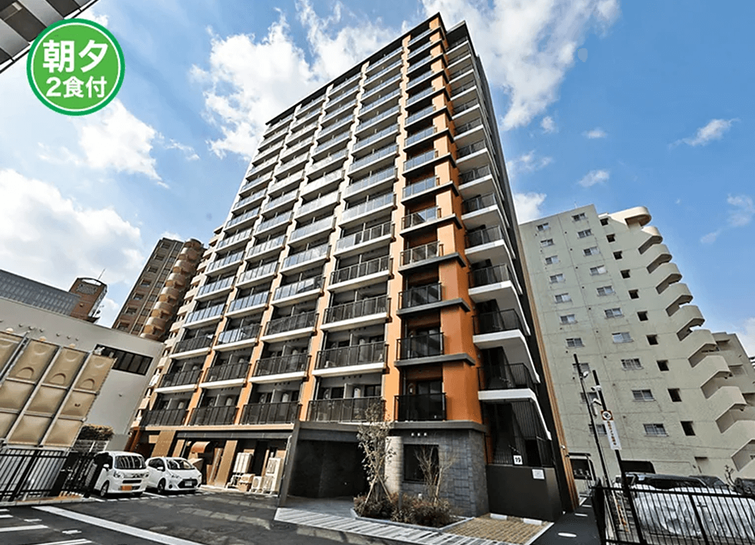 学生マンション外観の例